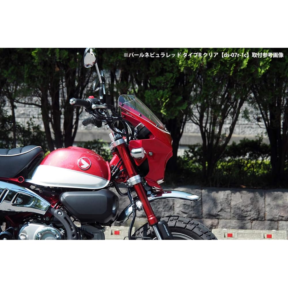 World Walk Monkey 125 Bikini Cowl Pearl Glitter Ring Blue Type R Screen Specification Smoke ds-07r-3