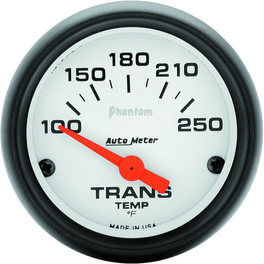 AUTO METER 5757 Phantom short sweep electrical transmission temperature gauge 2-1/16 inch