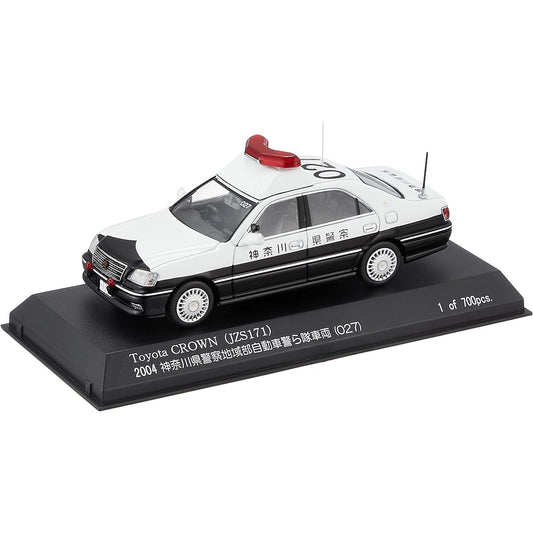 RAI'S 1/43 Toyota Crown (JZS171) 2004 Kanagawa Prefectural Police Regional Department Automobile Police Squad Vehicle (027) Completed Product H7430409