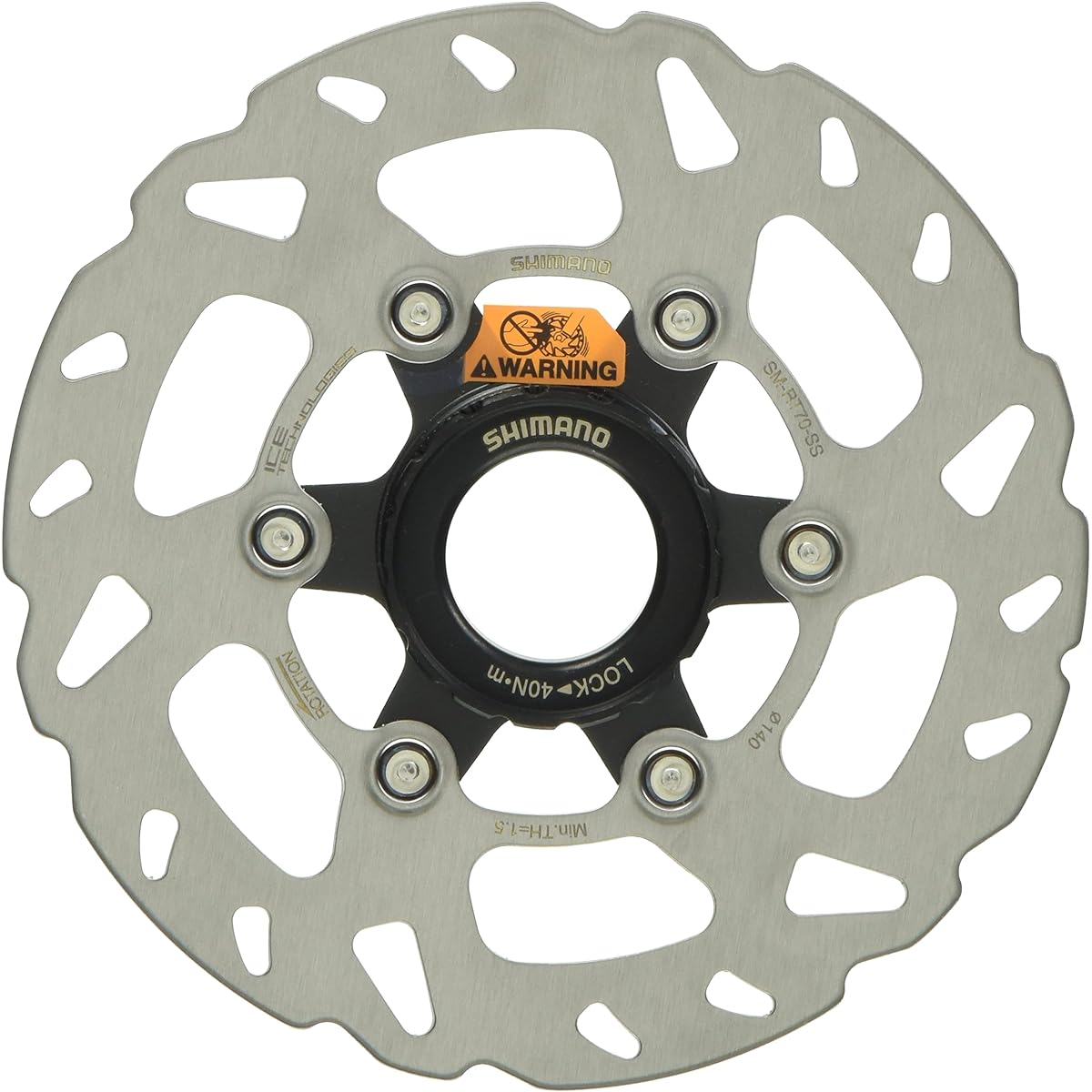 SHIMANO SM-RT70 140mm Center Lock Narrow Type Silver Medium