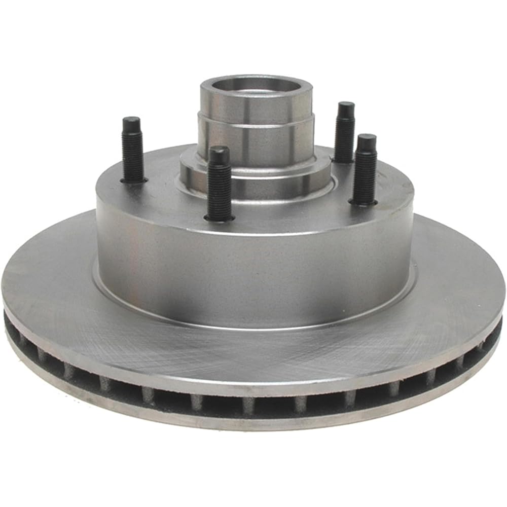 ACDelco 18A660A Advantage Non-Coated Front Disc Brake Rotor and Hub Assembly
