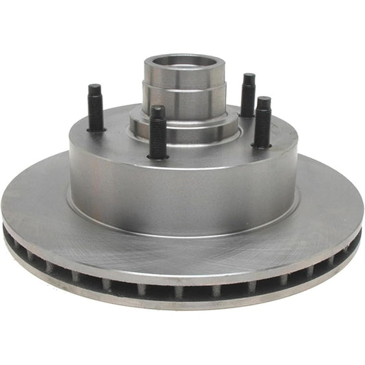 ACDelco 18A660A Advantage Non-Coated Front Disc Brake Rotor and Hub Assembly