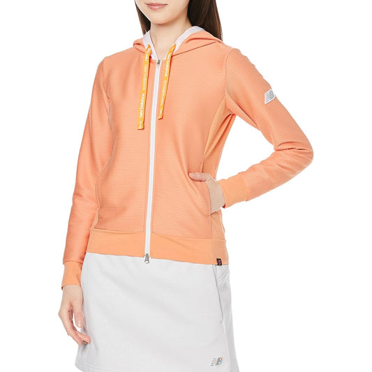 [New Balance] Golf sweat parka (absorbent, quick-drying, stretchy) / female / 012-2162502 100_Red 0 [S]