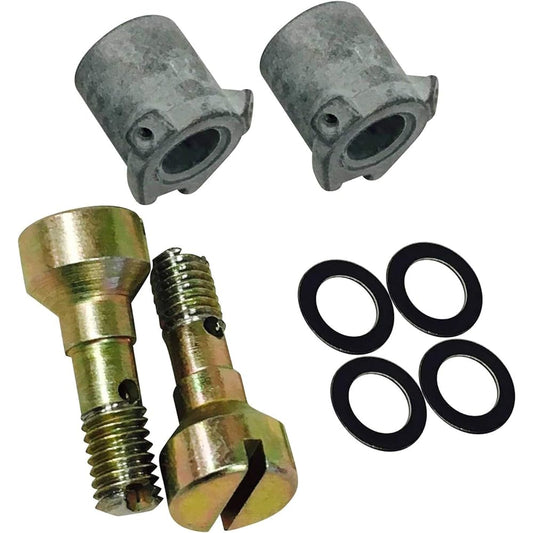 Holley Axeler Letter Pump discharge nozzle