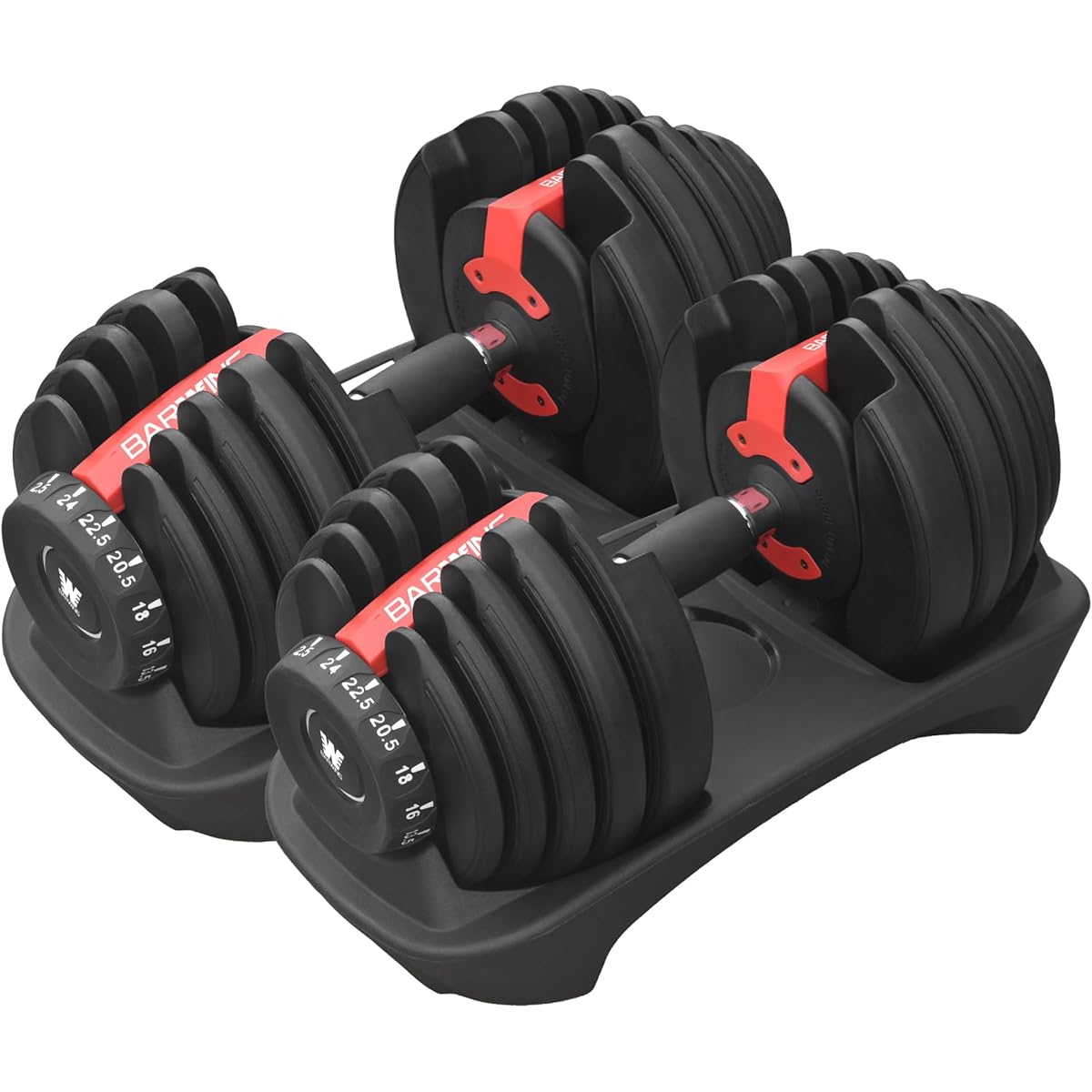 BARWING NEW 2023 Model Variable Dumbbell Set of 2 Weight Weight Adjustment Adjustable Dumbbell Training Muscle Training Exercise Home Muscle Training