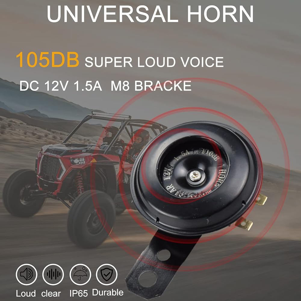 Universal ATV UTV SXS Streigal Kit Winker Light Locker Switch Horn Flusher Relay