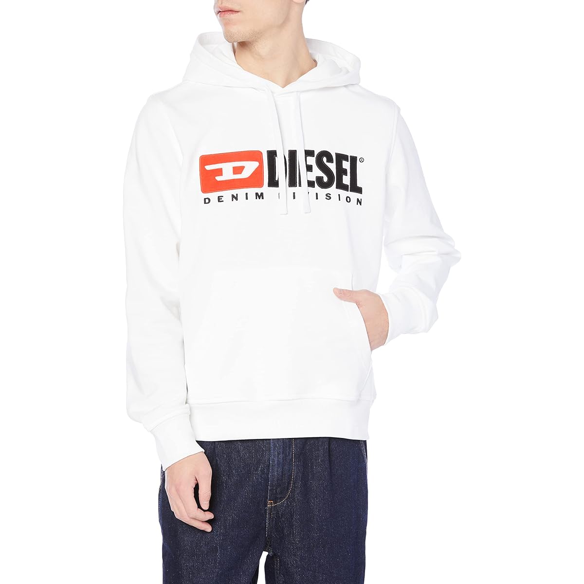 [Diesel] Men's Parka Logo Regular Fit A037570BAWT