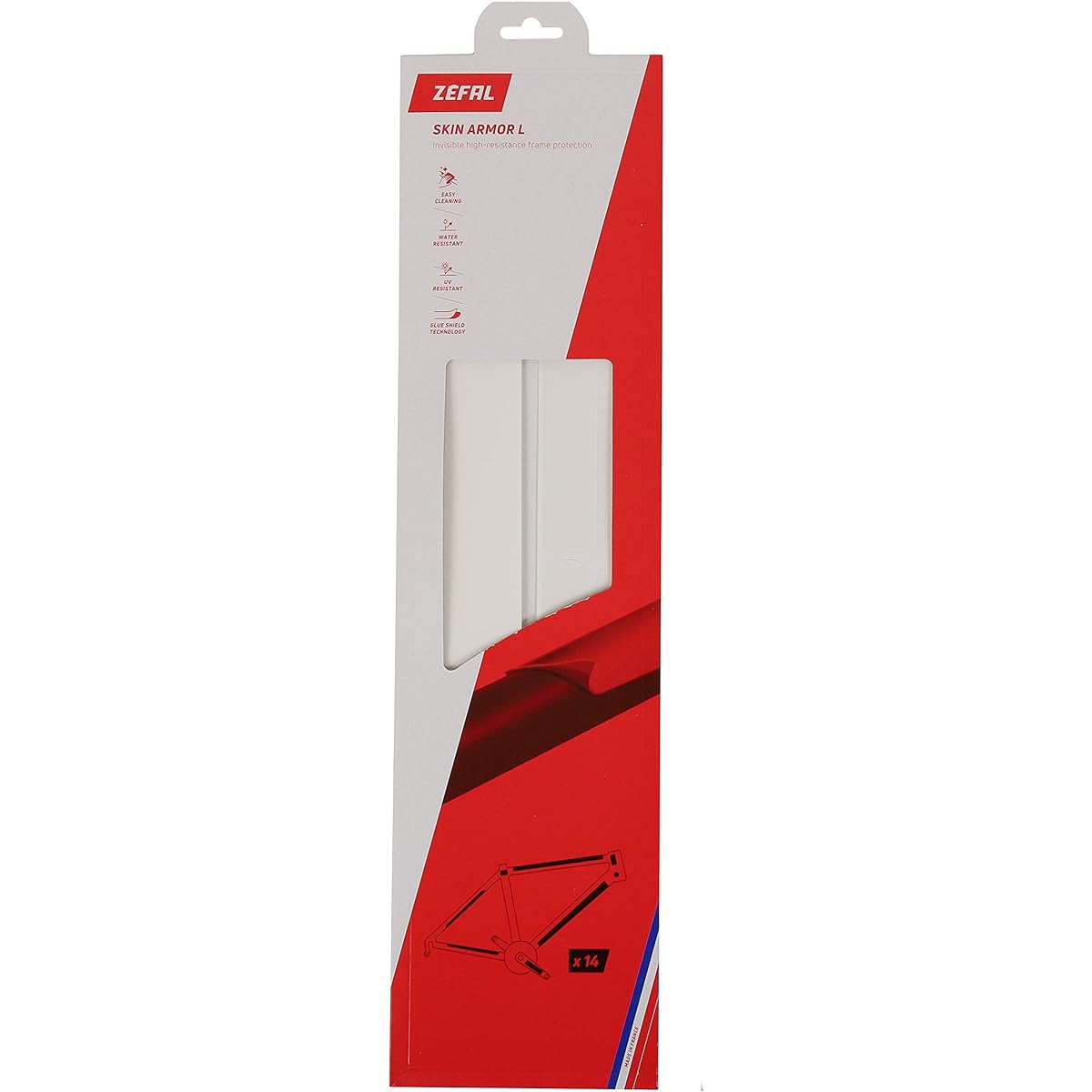 Zefal SKIN ARMOR Protector Seal Matte Clear L Size 2607
