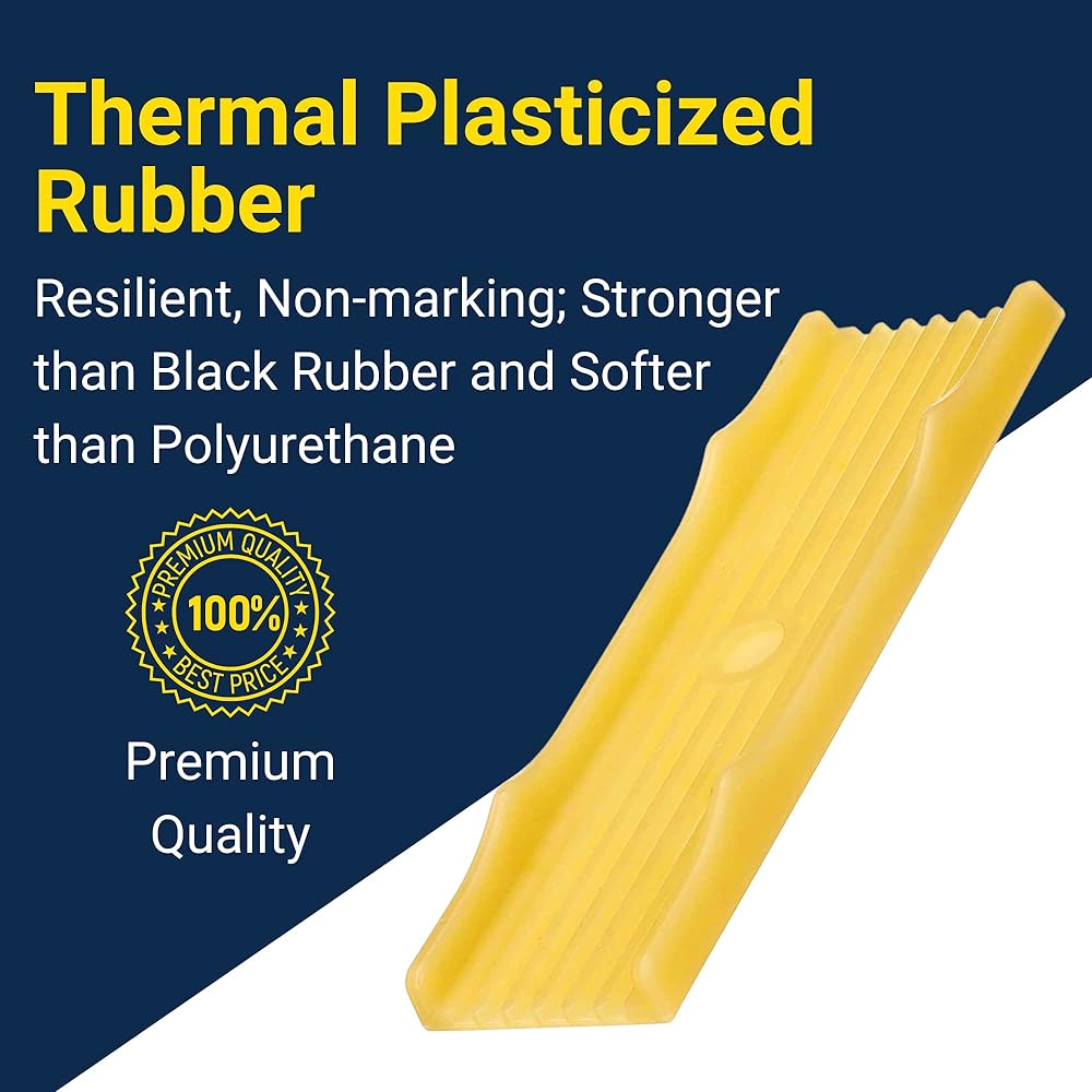 Tie Down Engineering 86291 15 inch x 3.5 inch PVC Keal Pad Amber Yellow Standard