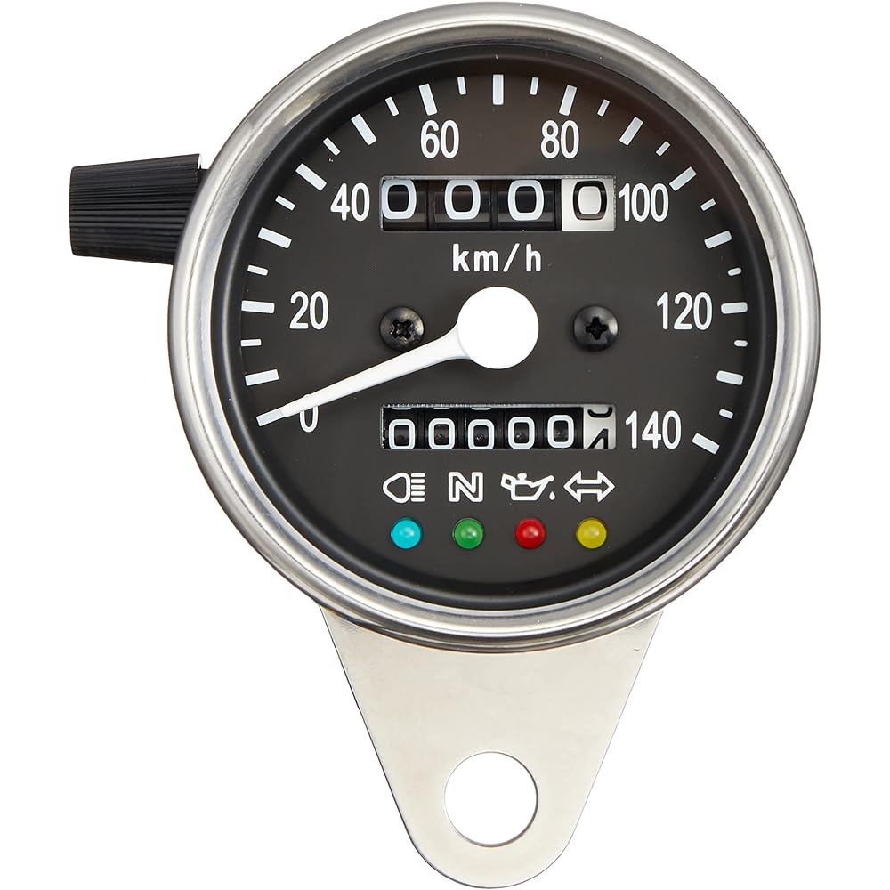 GOODS SR400/500 (Drum) G7-00065 Side Mount Meter Kit with φ60 Indicator Lamp