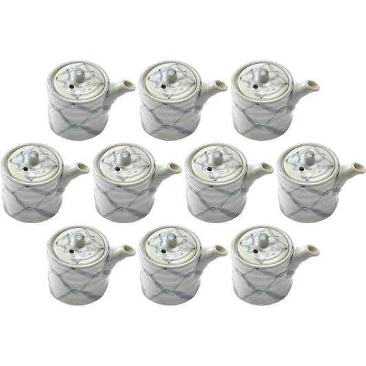 Set of 10 Hand-painted Ami Tubular Mini Juice [46 x 55mm] | Bowl