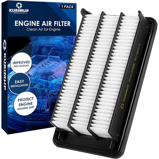 KURIMUP CA12050 In replacement engine air filter Efficient filtration 99%air purification Honda Civic 1.5L L4 (2016 ~ 2021) CR-V 1.5L L4 (2017-2021) Turbo Charger only