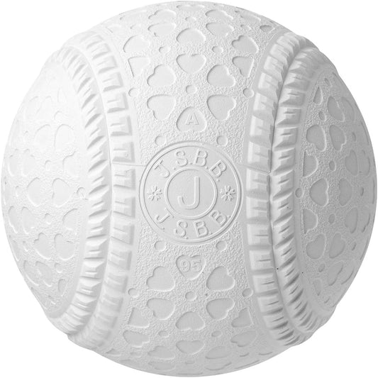 Inner/Outer Rubber (NAIGAI) Soft Baseball Ball Officially Licensed Ball No. J (For School Children) 12 Balls