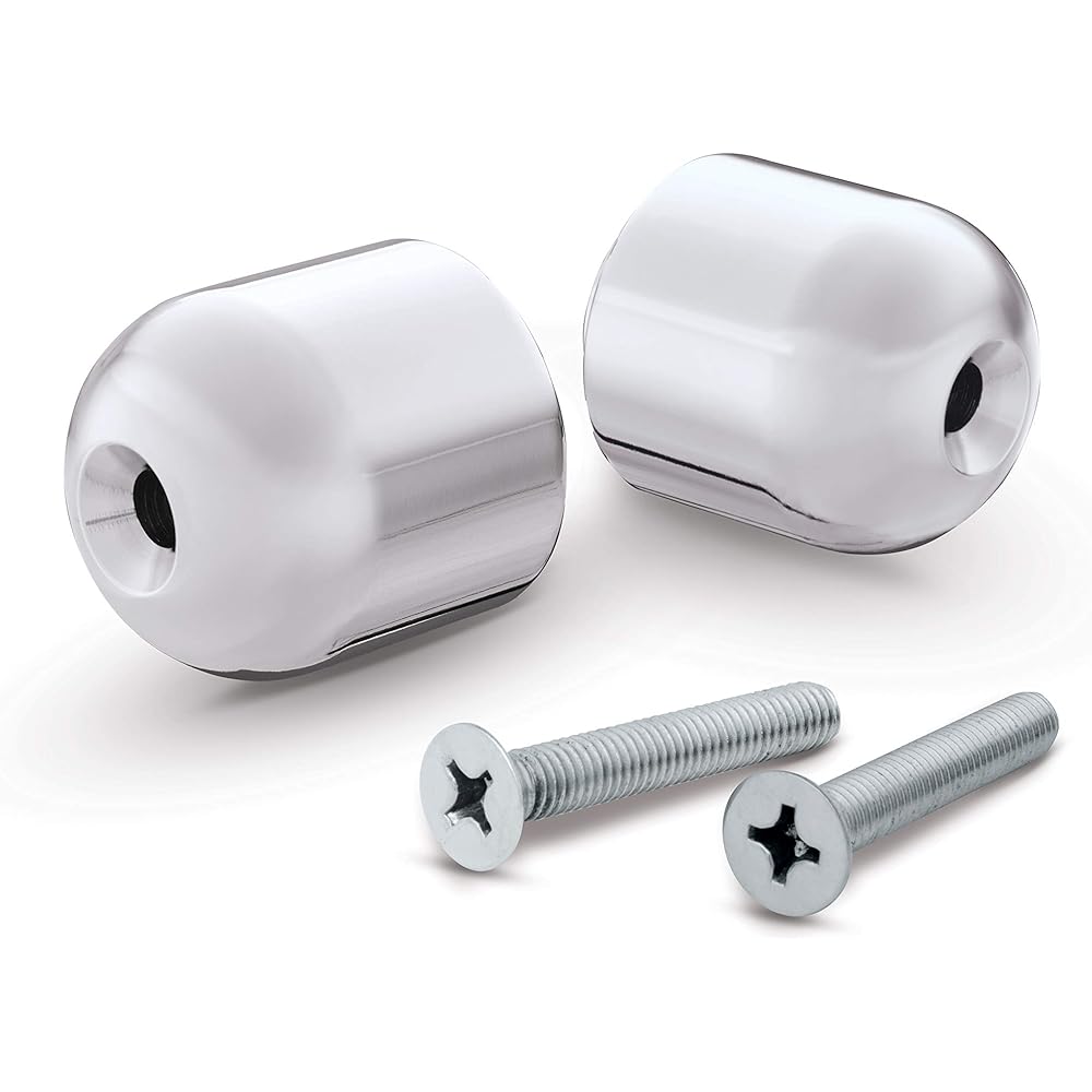 Show Chrome Accessories 41-181A Handle Bar End Wait (for Can-Am Spyders) 2 packs