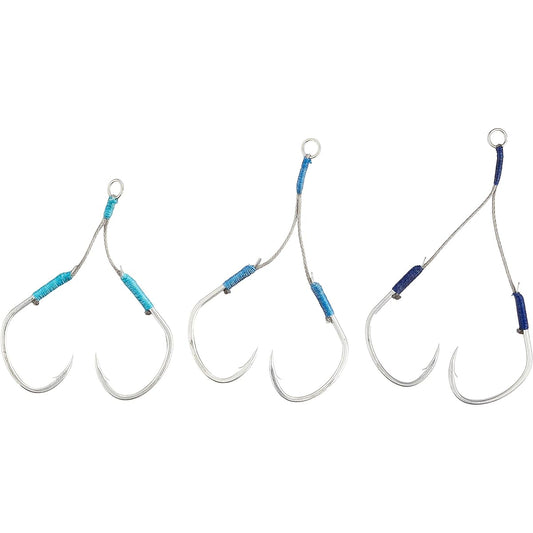 SHIMANO Osea Assist Hook Set for Spinning Jigging/Bait Jigging/Medium Deep Sea/Seaside/Blue Fish EU-J03S/EU-K02S/