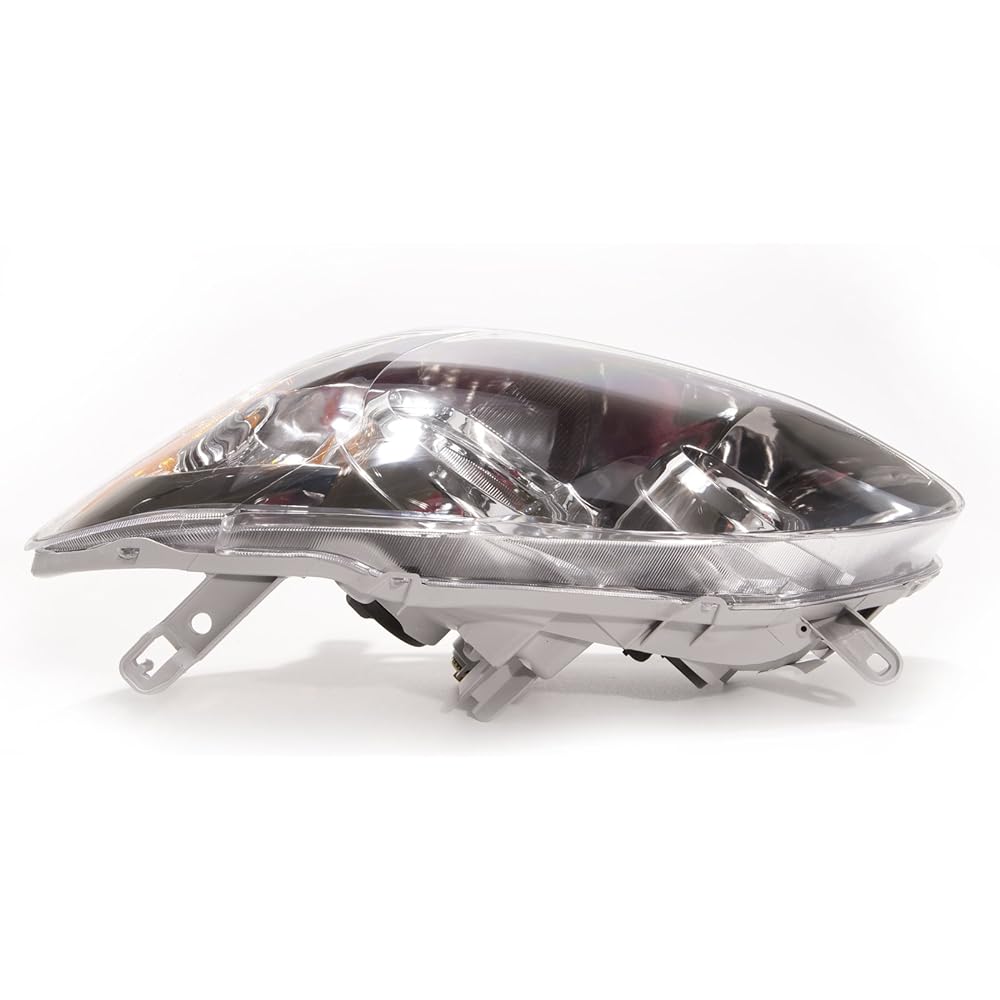 HEADLIGHTSDEPOT Chrome Housing Halogen Headlight Toyota Corolla CE/LE 2005-2008 Right passenger side with head lamp
