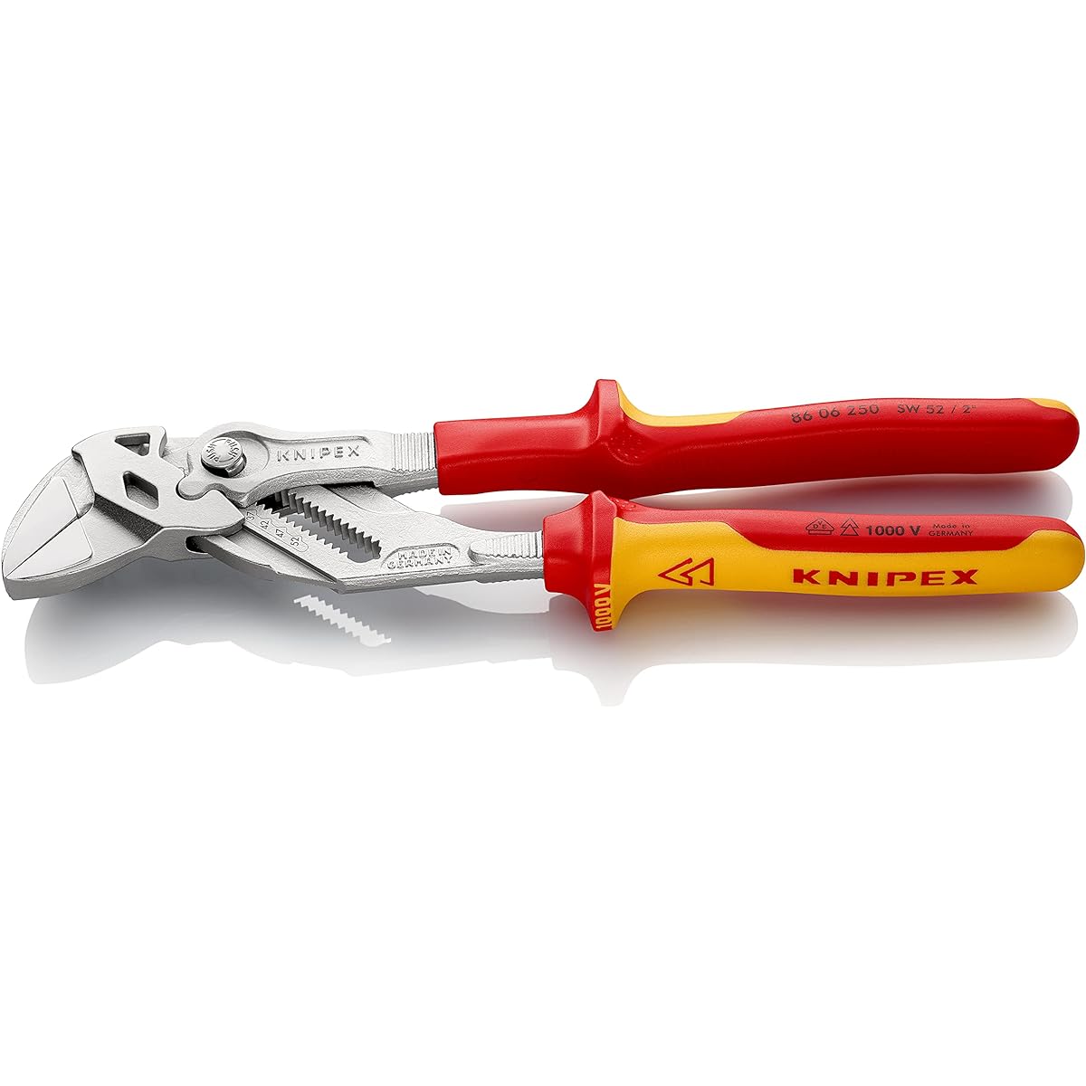 KNIPEX Insulated pliers wrench 8606-250SB