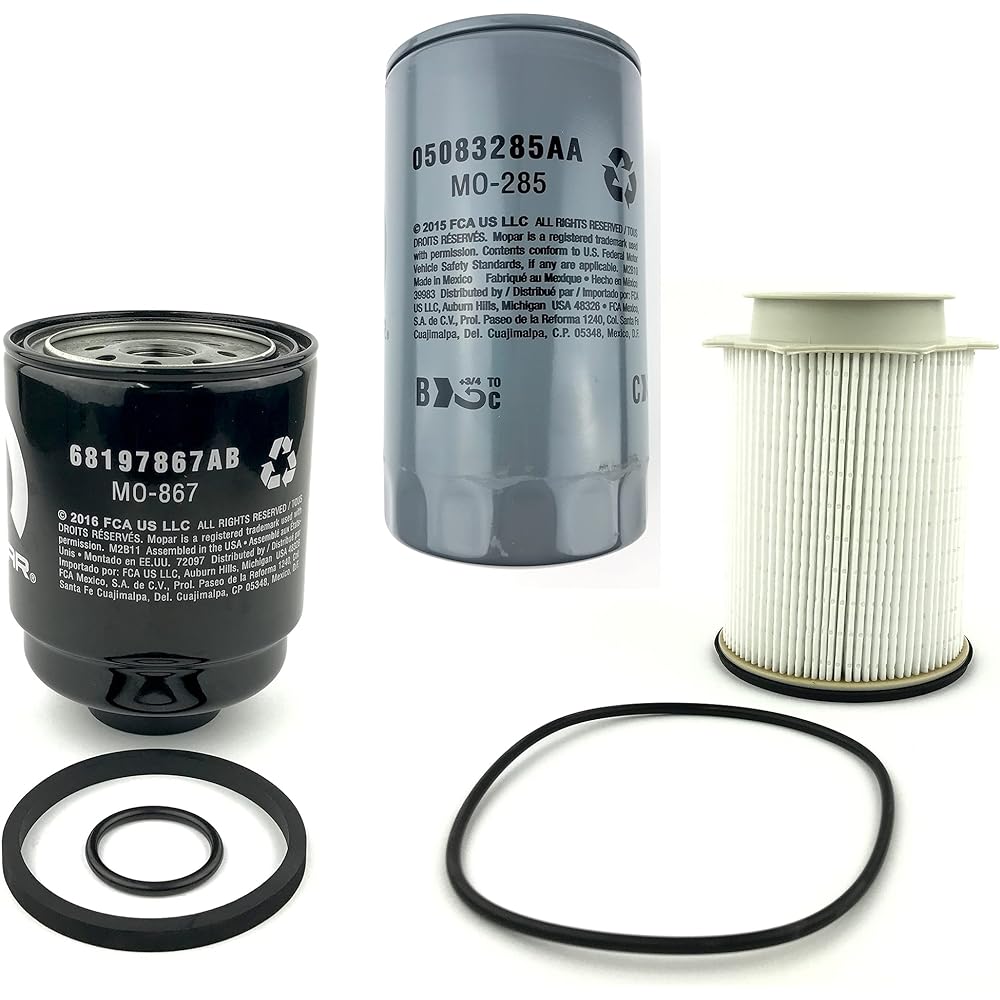 Dodge Ram 6.7L Cummins Diesel Filter Set Mopar OEM