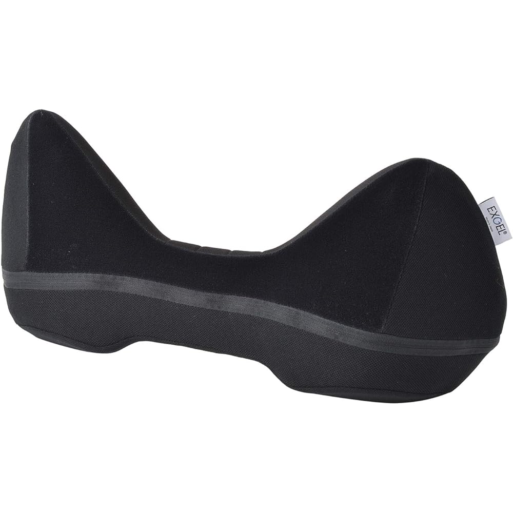 EXGEL Hug Drive Lumbar Cushion (Black) HUD11-BK