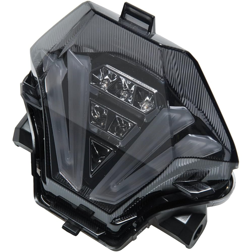YZF-R25 YZF-R3 MT-25 MT-03 MT-07 LED Tail Light with Built-in Turn Signal, Smoke