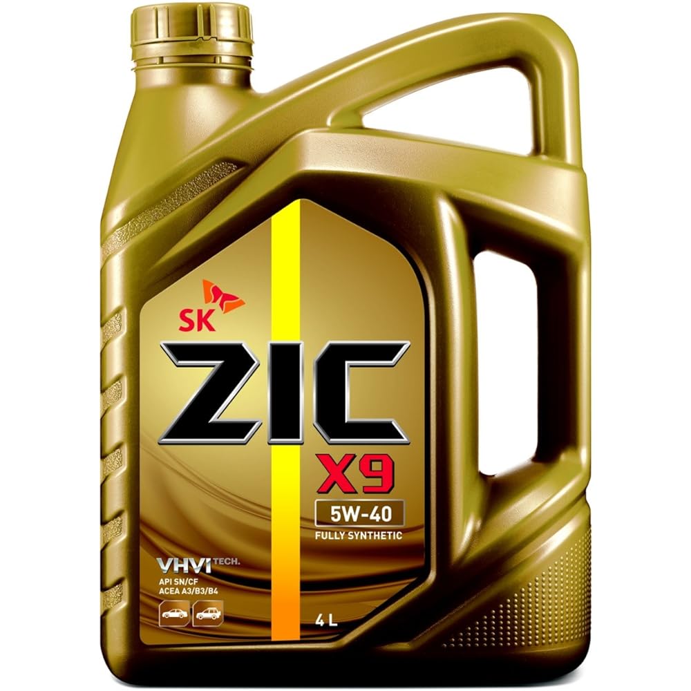 ZIC X9 5W40 SN/CF A3/B3 A3/B4 Engine Oil 4L1310018