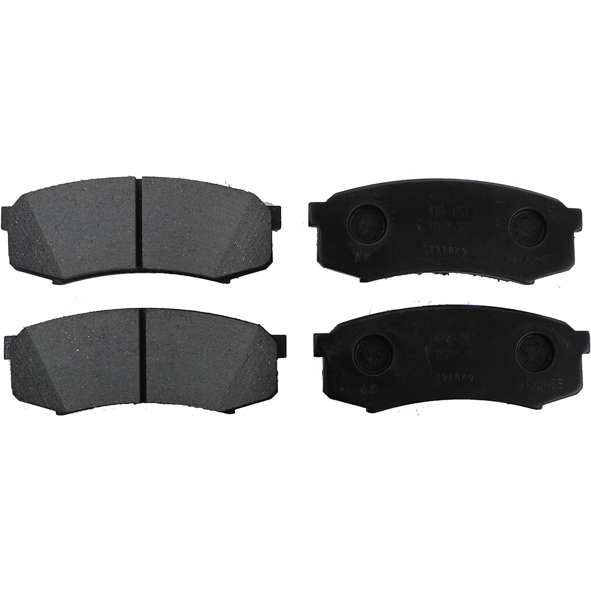 Toyota genuine parts 446660140 rear brake pad set