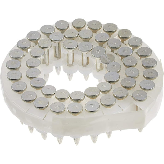 MAX plastic sheet connecting pin for concrete 22 x 3.8 x 8.0 mm 20 rolls CP-C825W8 Silver