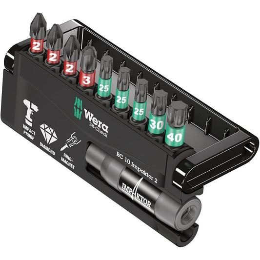 Wera 8751/67-9IMPDC Impact Bit Check 057682
