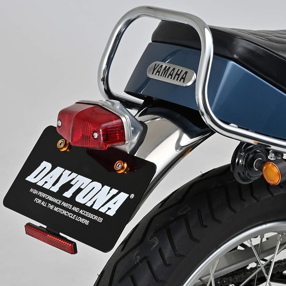 Daytona Half Rear Fender SR400/500(79-08),400(10-19)FI with Lucas Tail 15729