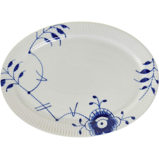 [Regular Imported Product] Royal Copenhagen Blue Fluted Mega Oval 28cm 10169122