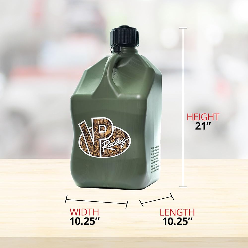 VP RACING FUEL Motor Sports Jug 5.5 With Gallon Camouflage pattern Shape hose