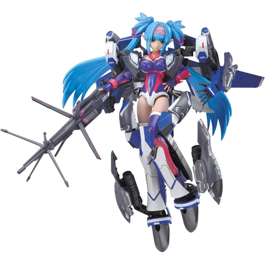 AOSHIMA VFG Macross Frontier VF-25G Super Messiah Clan Clan Height approx. 155mm Color-coded plastic model MC-07