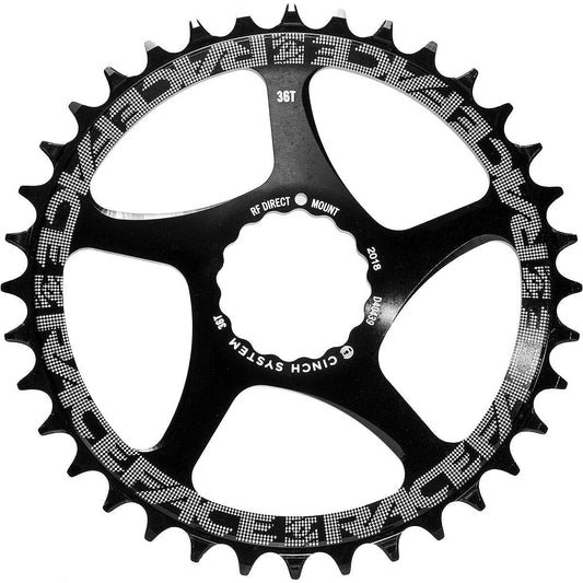 Race Face Chainring DM 34T BLK 10-12S