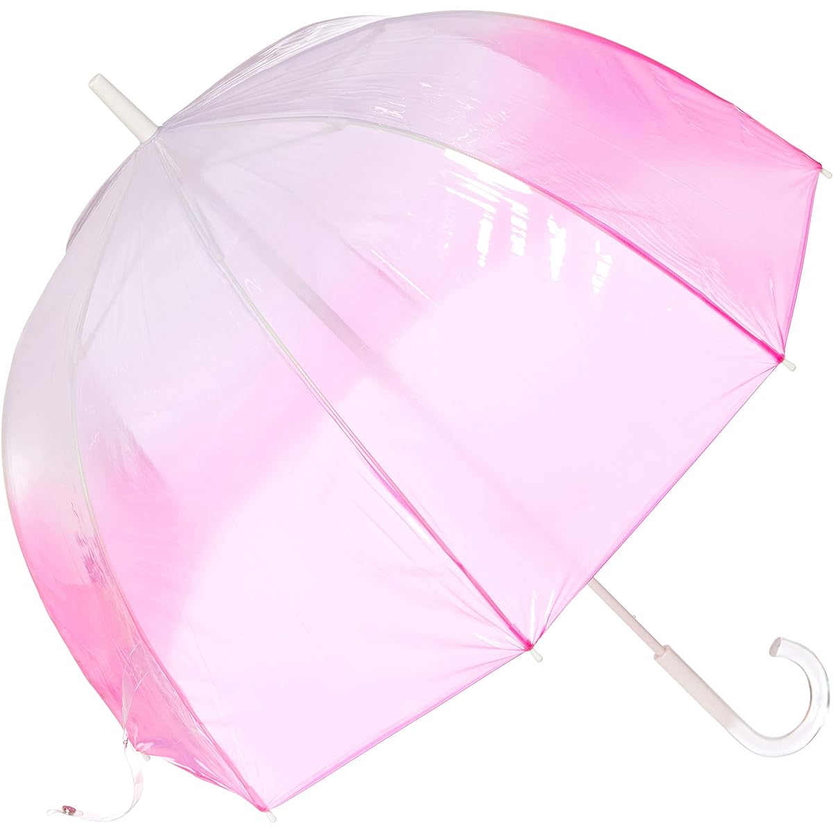 [Moonbat] FULTON Birdcage Gradient Color Women's Rose Pink Japan Total Length: 92.5cm Diameter: 88cm Handle: 16.5cm (FREE Size)