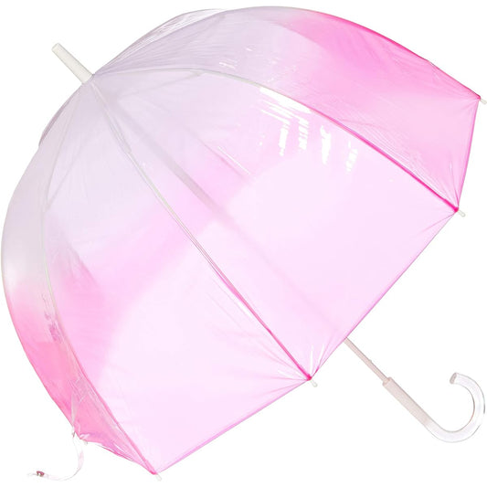 [Moonbat] FULTON Birdcage Gradient Color Women's Rose Pink Japan Total Length: 92.5cm Diameter: 88cm Handle: 16.5cm (FREE Size)