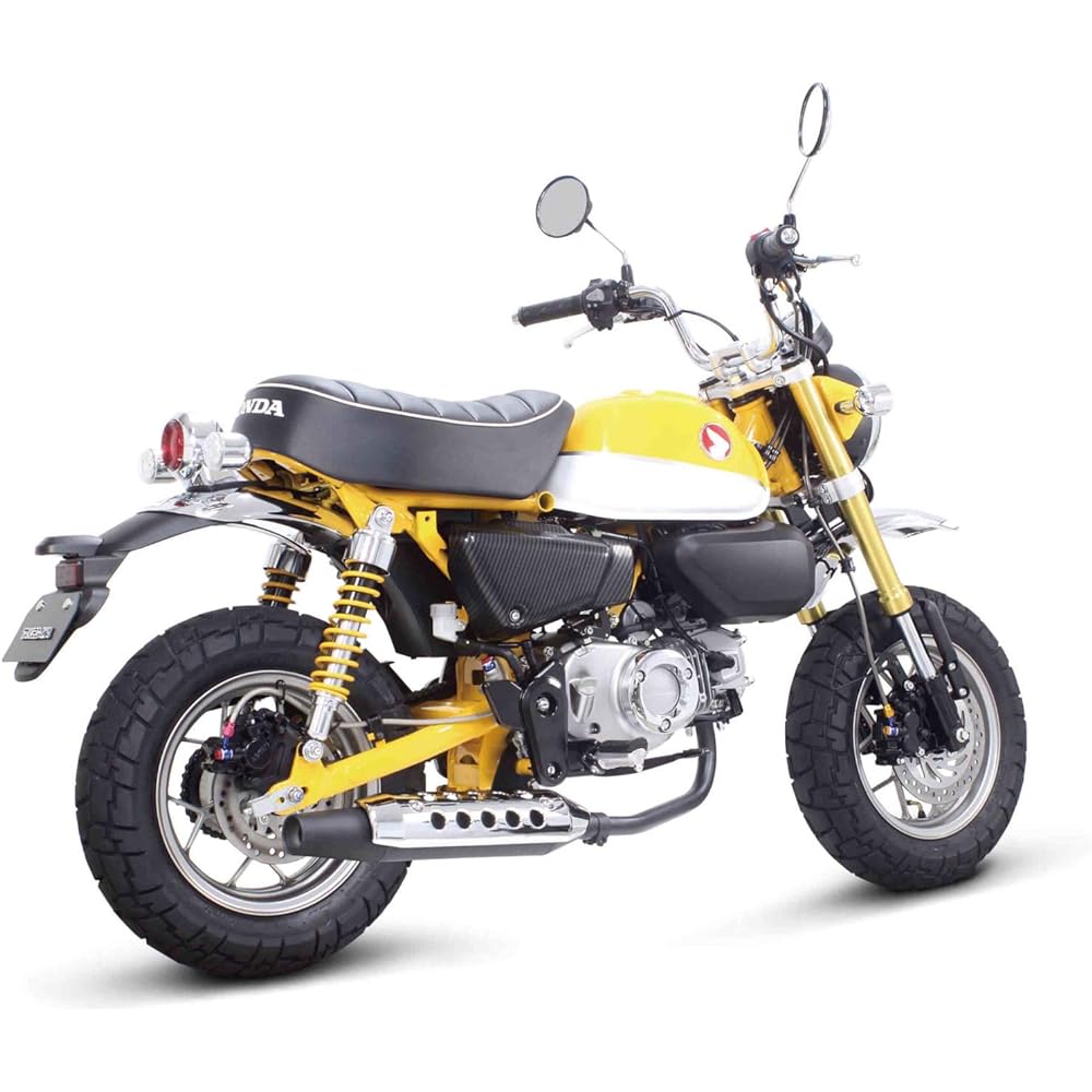 SP Takegawa Muffler SSS Muffler (Sports Star Special Muffler) Government Certification Exhaust Pipe/Silencer: Steel Black Finish Protector: Chrome Plated Monkey 125 (JB02) 04-02-0330