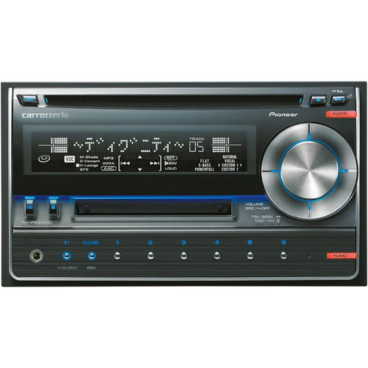 Carrozzeria (Pioneer) Car Audio 2D Main Unit CD/MD FH-P530MD-B