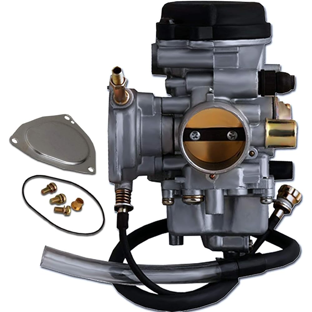 GLENPARTS Carburetor Replacement for Yamaha GRIZZLY 350 YFM350 2WD 4WD 2007 2008 2009 2010 2011 Quad