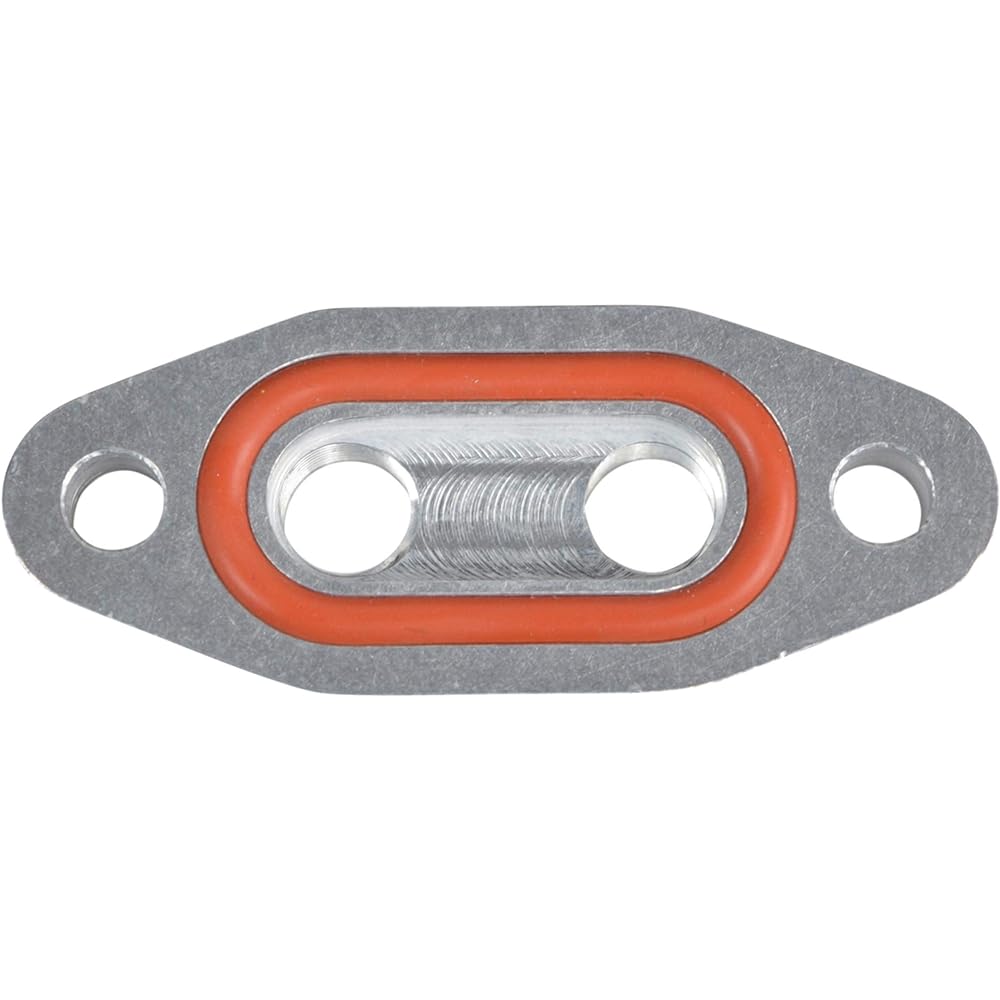 ICT BILLET LS Twin Turbo Dual 1/8 inch NPT Oil Feateline Adapter Plate LS1 LSX Kit Port LS3 Billet Plate Supply Sensor cover LS3 LS2 LQ9 LS6 L99 L99 L33 LR4 551666666666666