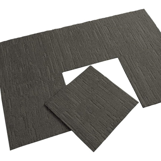 Kawashima Textile Cercon Cole Roi Unit Rug Tile Carpet Gray 50 x 50cm UR2224 6 pieces/1 case Made in Japan