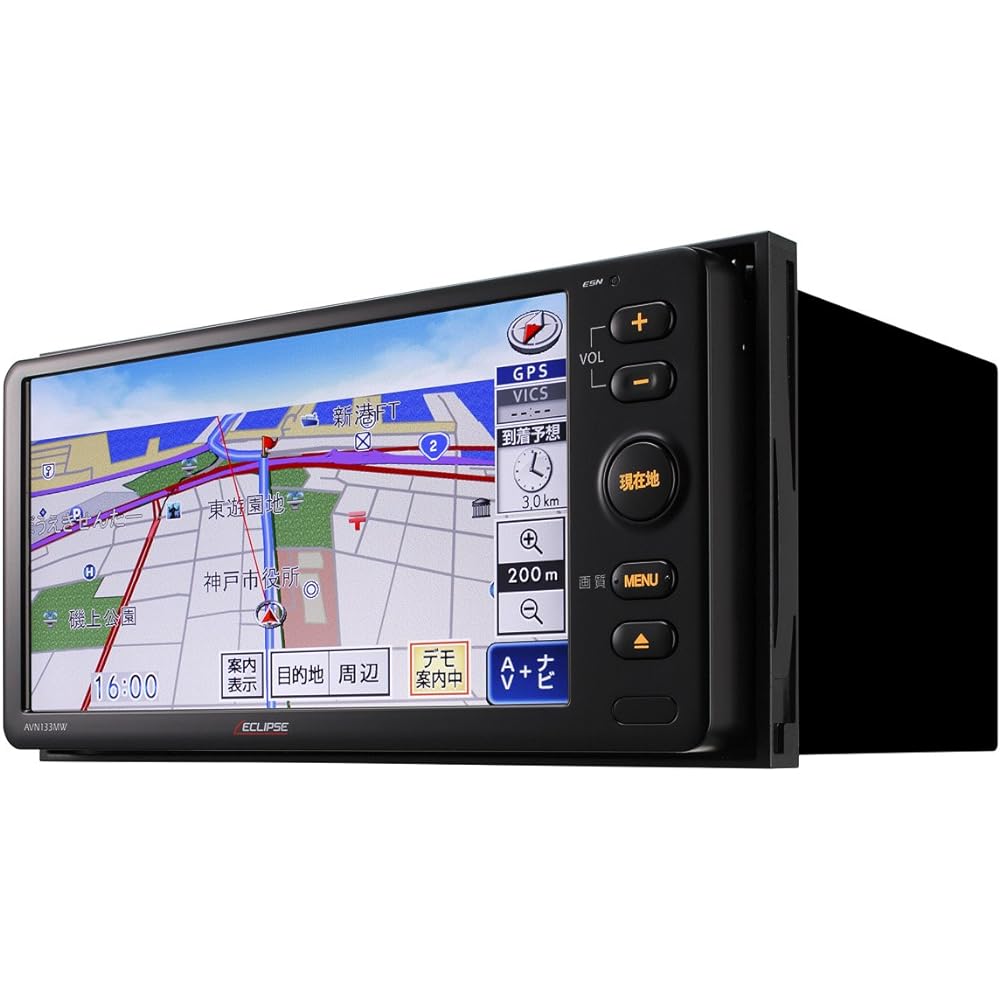 Denso Ten Sales Eclipse AVN133MW Built-in memory navigation CD/One Seg 7-inch WVGA AV system AVN133MW