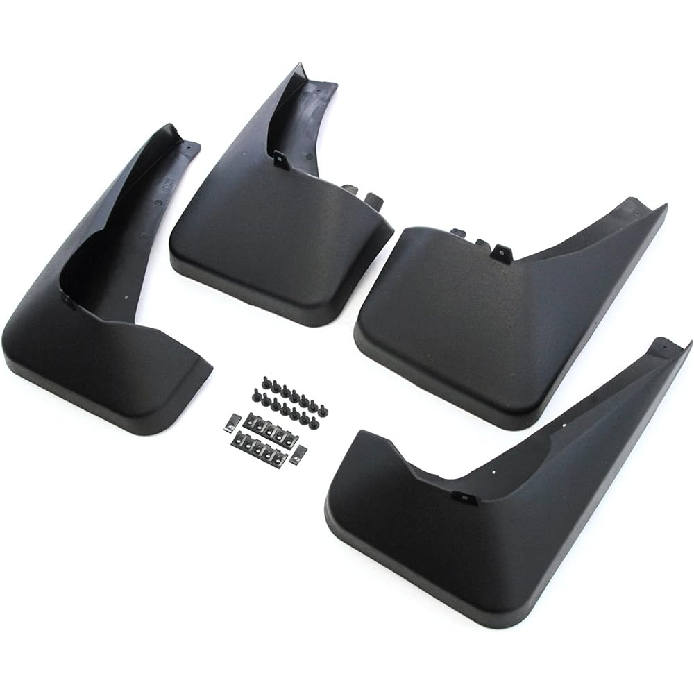 2006 - 2010 Jeep Commander Mud Flaps Plash Guard without running board front back 4 Piece Set custom molding