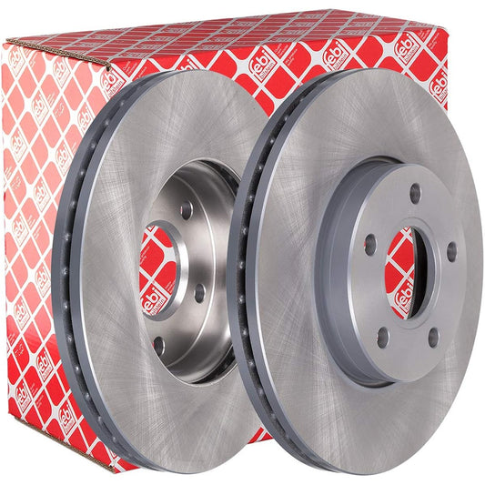 VOLVO Volvo / C30 C70II S40II V50 / Front Coated Brake Disc Set (15" 286mm) / 31362411 31262718 274509 / 24565