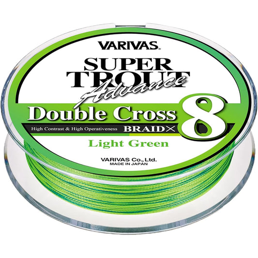 VARIVAS Super Trout Advance Double Cross PE X8 Light Green 100m