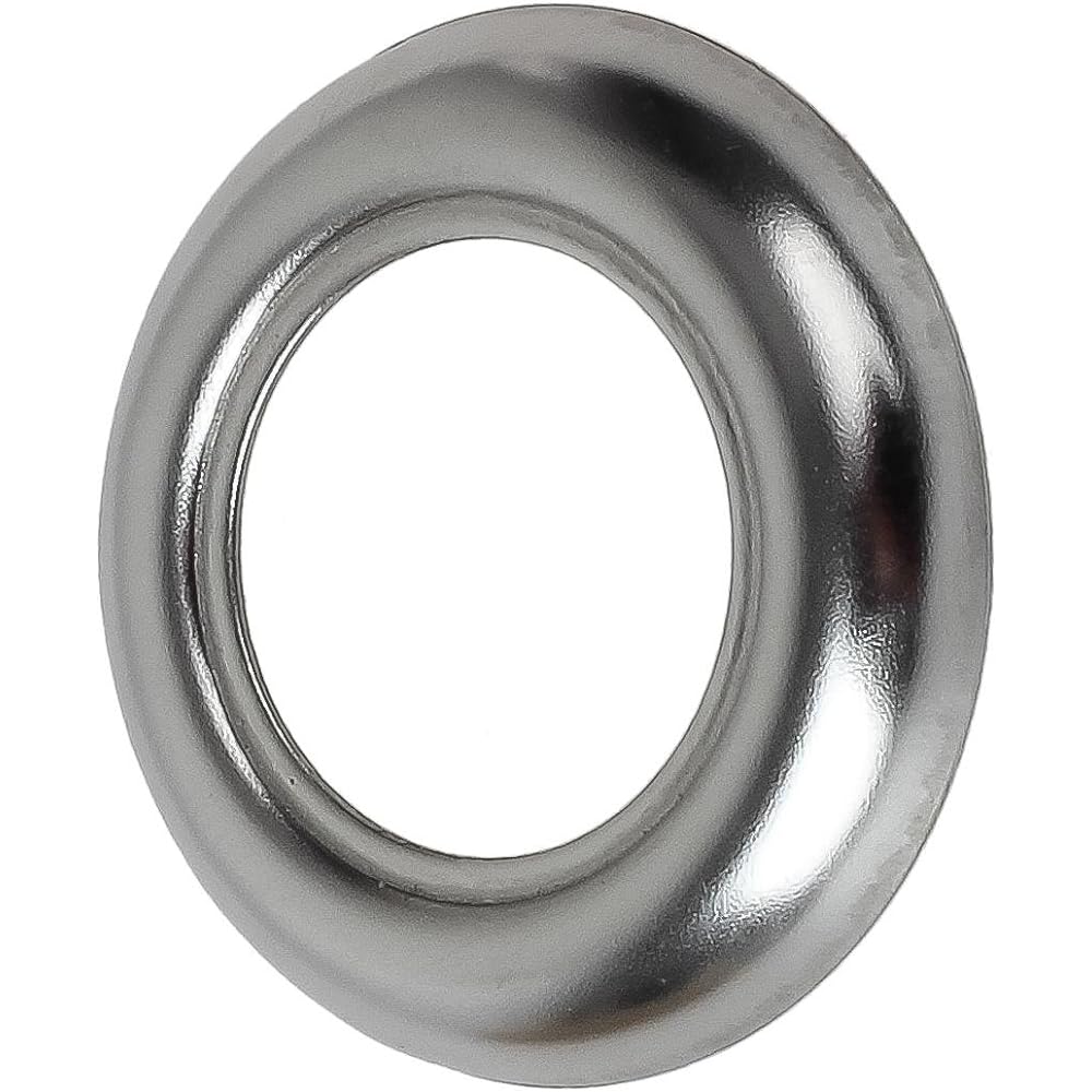 PARTSAM Truck Trailer LED Marker Light 3/4 inch Round Besel Cover Mount Clearance Ballet Marker Light Mini Round Stainless Steel Trim Ring Besel All 3/4 inch clearance lights