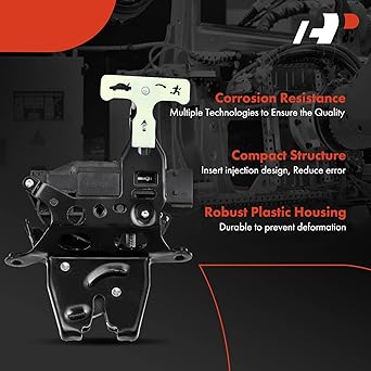 A-PREMIUM Reartail Gate Track Rock Actuator Chevrolet Malib 2005-2012 Pontiac G6 2008-2009 Saturn Ion 2003-2007 AURA 2007-2009