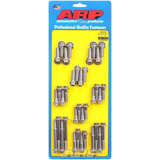 ARP 434-2104 12 Point Stainless Steel Intake Bolt Kit Small Block Chevrolet