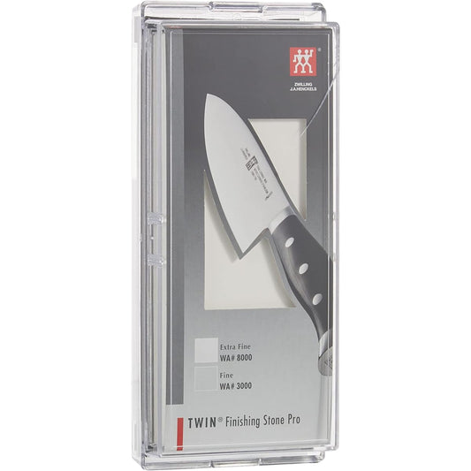 ZWILLING "Finishing Stone Pro Double-Sided Whetstone" Finishing Knife Whetstone Sharpening Stone [Authorized Japanese Product] 32505-300
