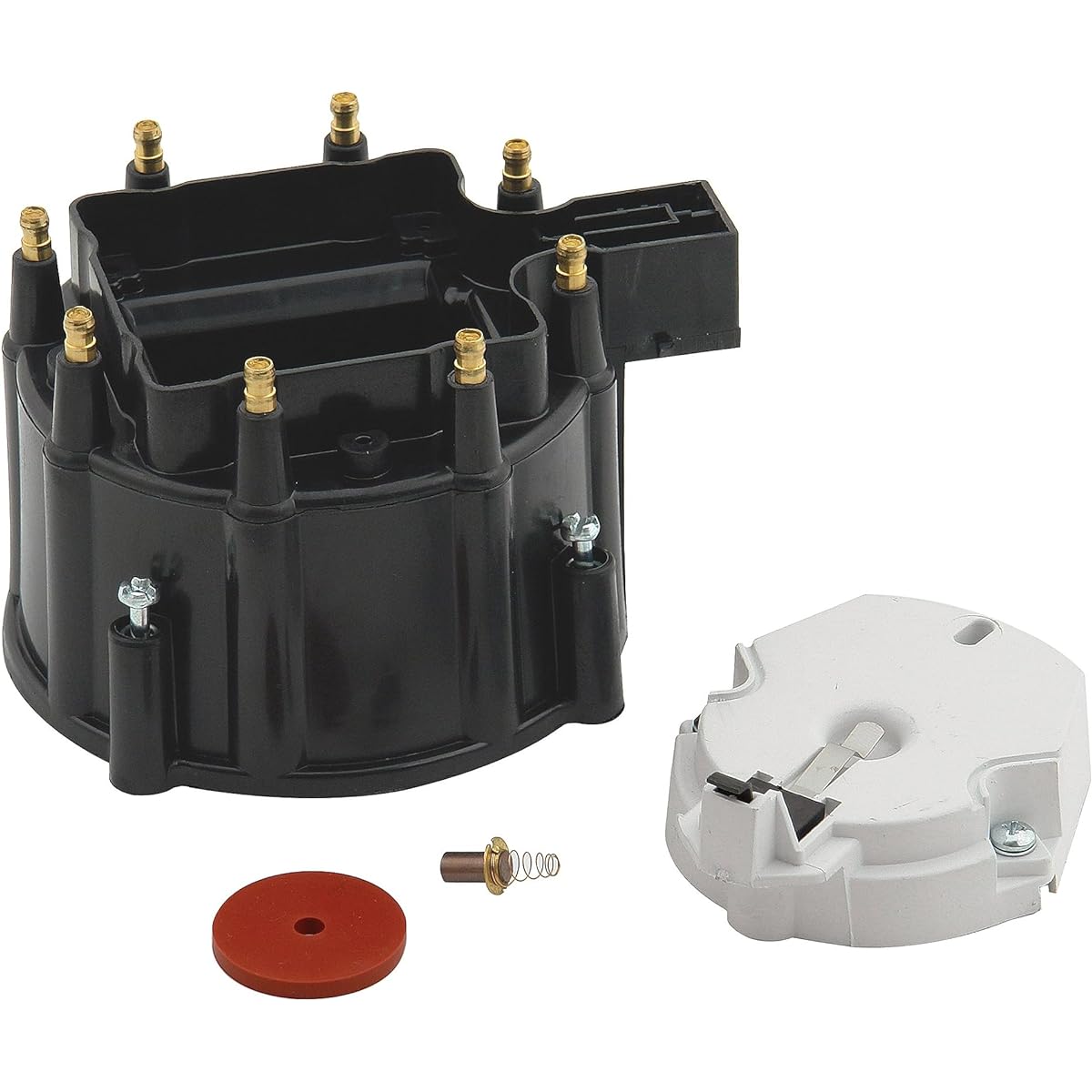 Accel 8123ACC Billet replacement Distributor Cap and Rotor Kit -Black