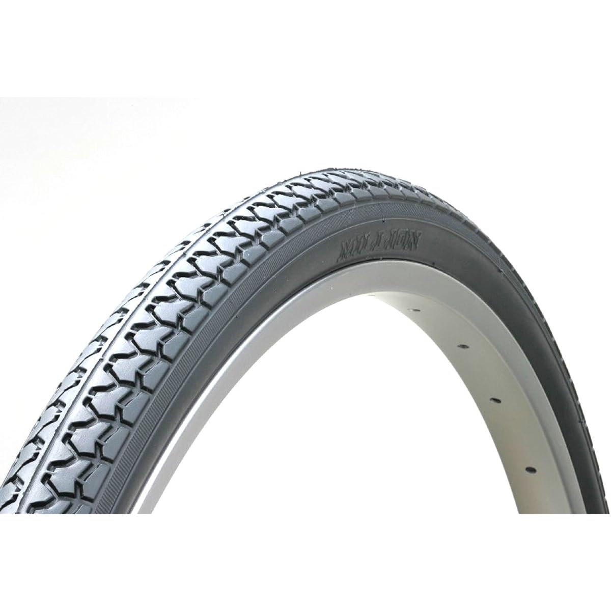 Bicycle tire black tire with tube valve 24×1-3/8 14459